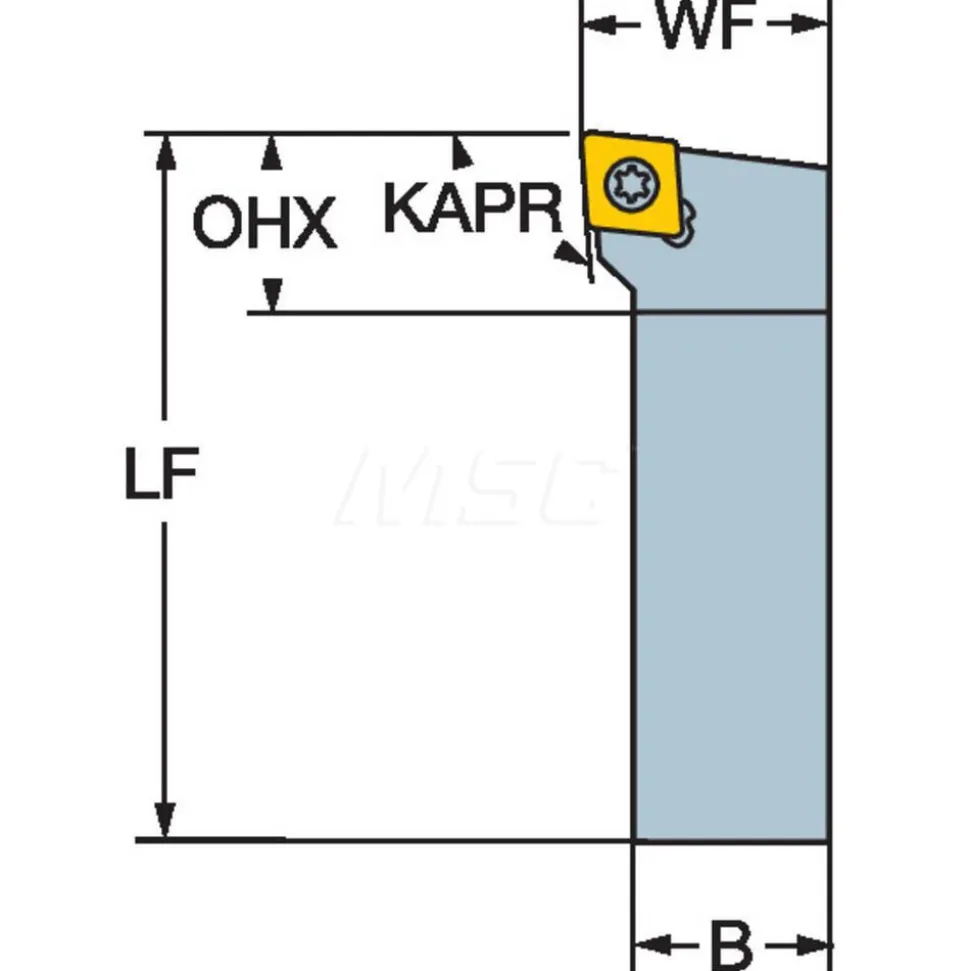 Indexable Turning Toolholder: Screw