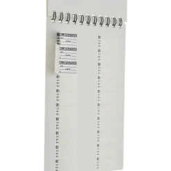 Inspection & Quality Label: "Calibration I.D. No.__ By__Date__Due__", Rectangle, 1" Wide