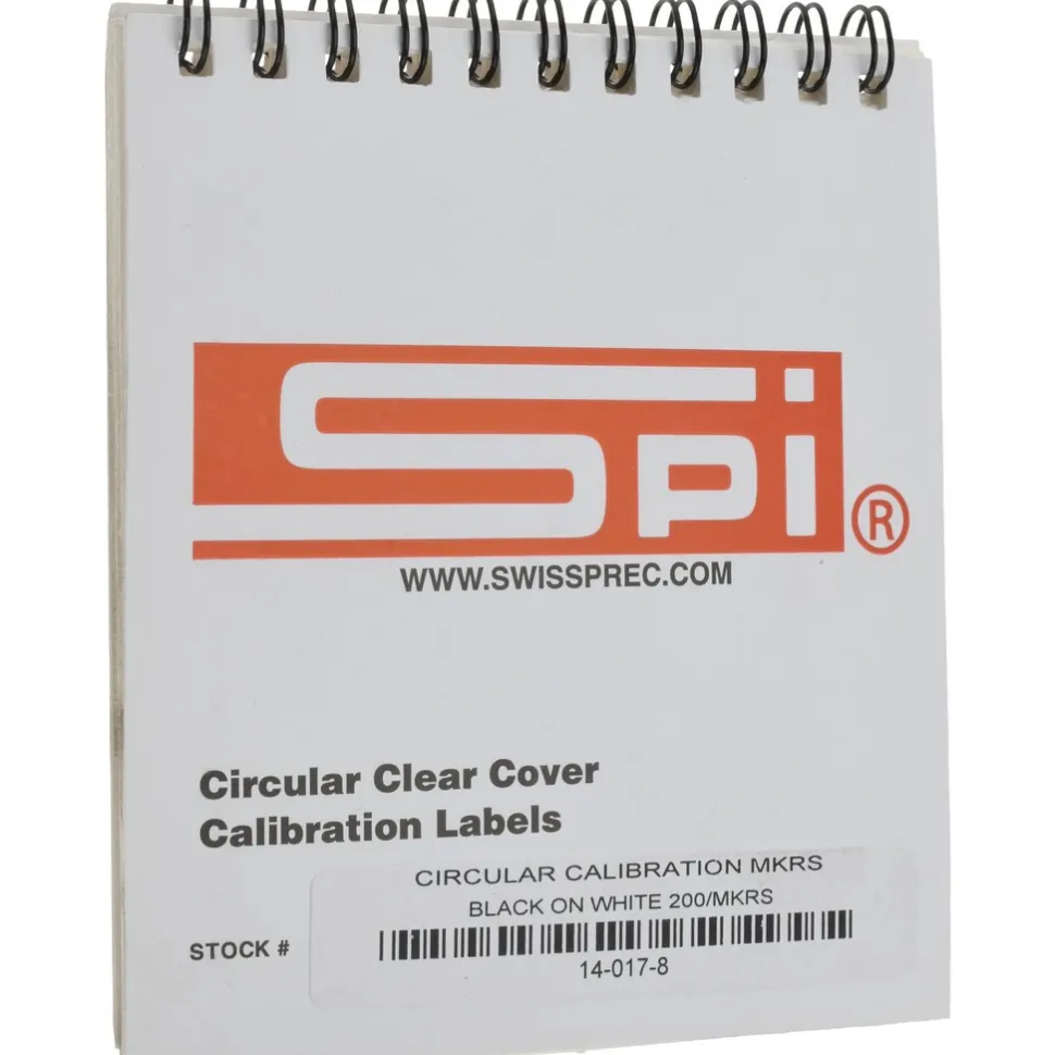 Inspection & Quality Label: "Calibration Id#__ By__Date__Due__", Round, 0.5" Dia