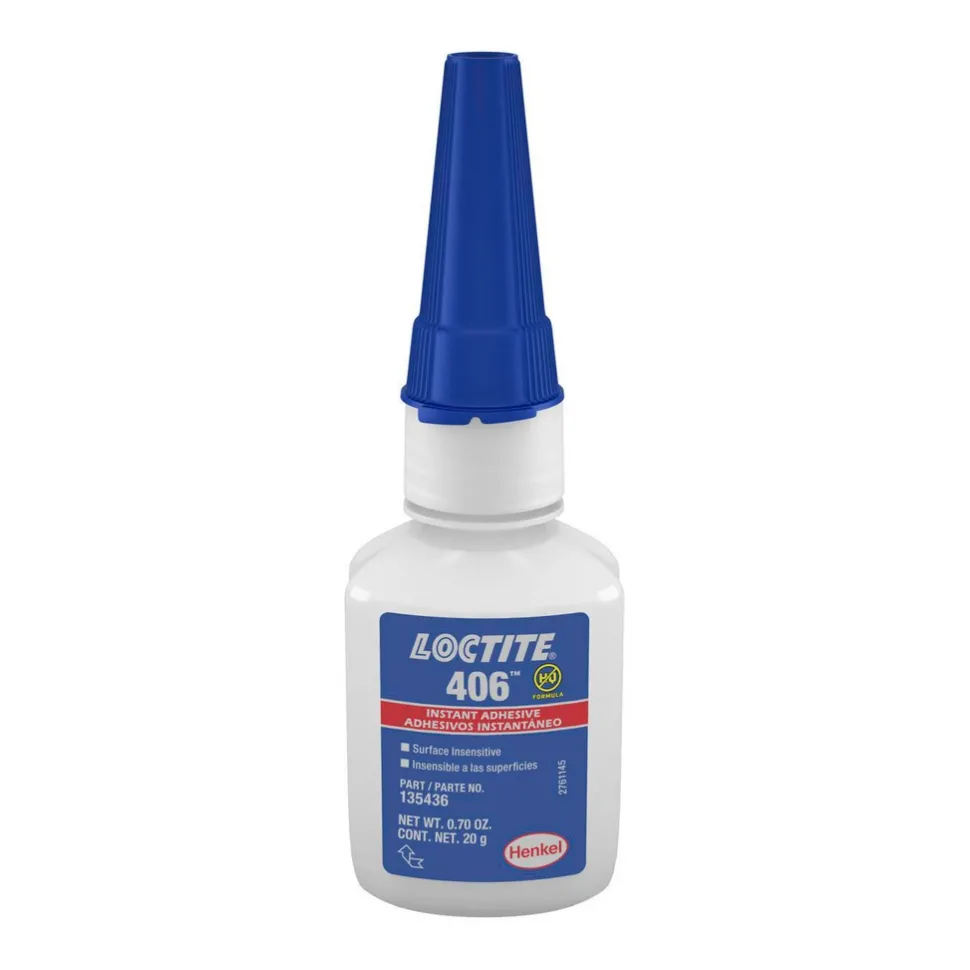 406 Instant Adhesive, 20 g Bottle