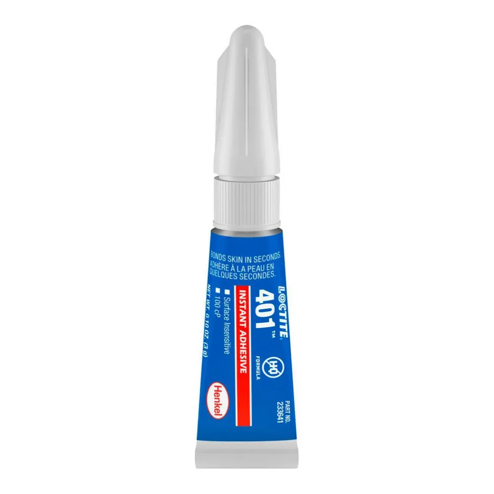 401 Instant Adhesive, 3 g Tube