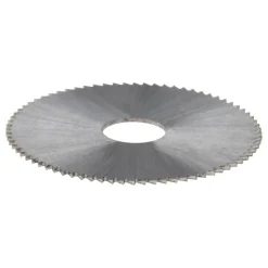 Jeweler's Saw: 1" Dia, 0.018" Thick, 1/4" Arbor Hole, 76 Teeth, High Speed Steel