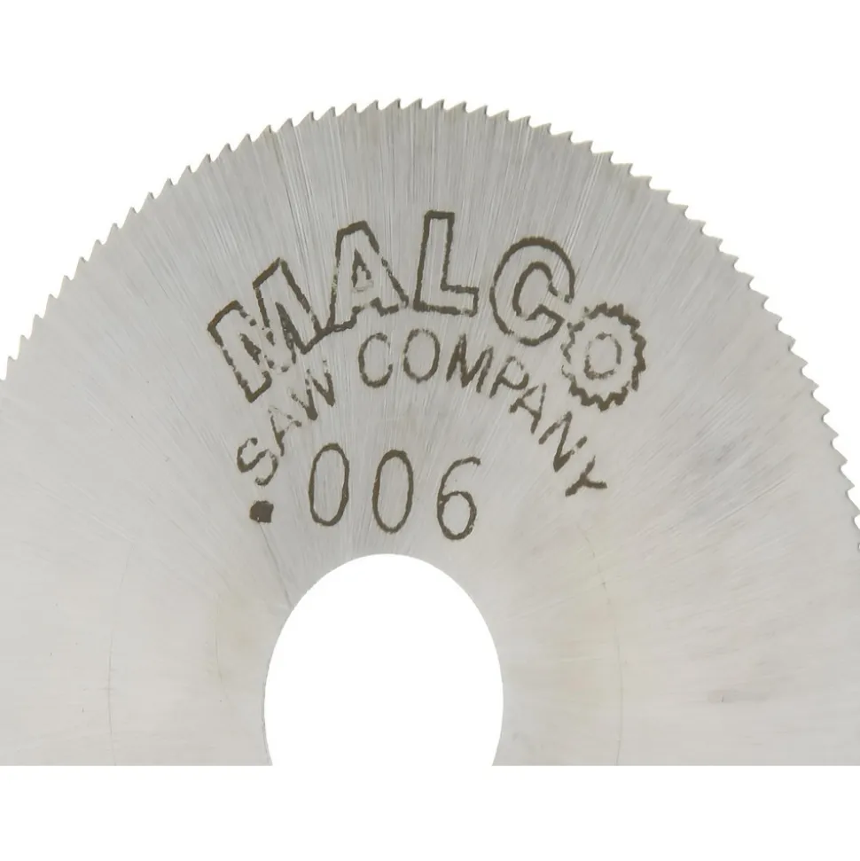Jeweler's Saw: 1-1/2" Dia, 0.006" Thick, 3/8" Arbor Hole, 140 Teeth, High Speed Steel