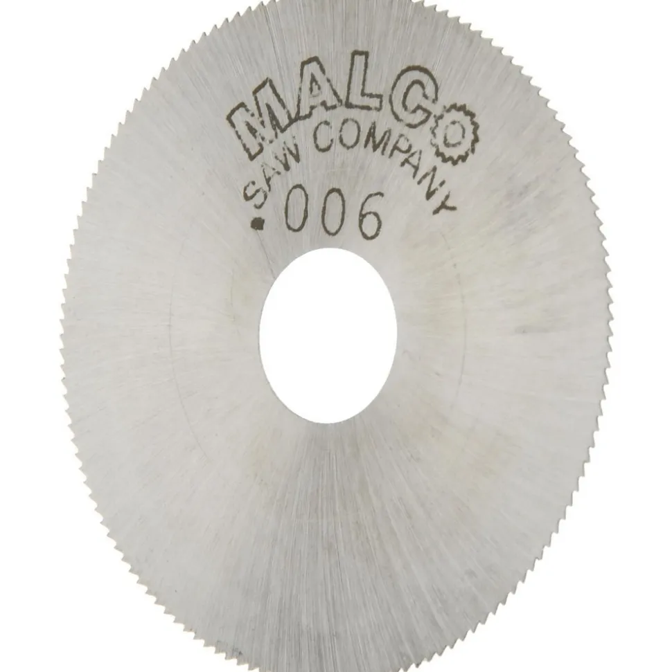 Jeweler's Saw: 1-1/2" Dia, 0.006" Thick, 3/8" Arbor Hole, 140 Teeth, High Speed Steel