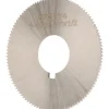 Jeweler's Saw: 1-1/2" Dia, 0.032" Thick, 1/2" Arbor Hole, 110 Teeth, High Speed Steel