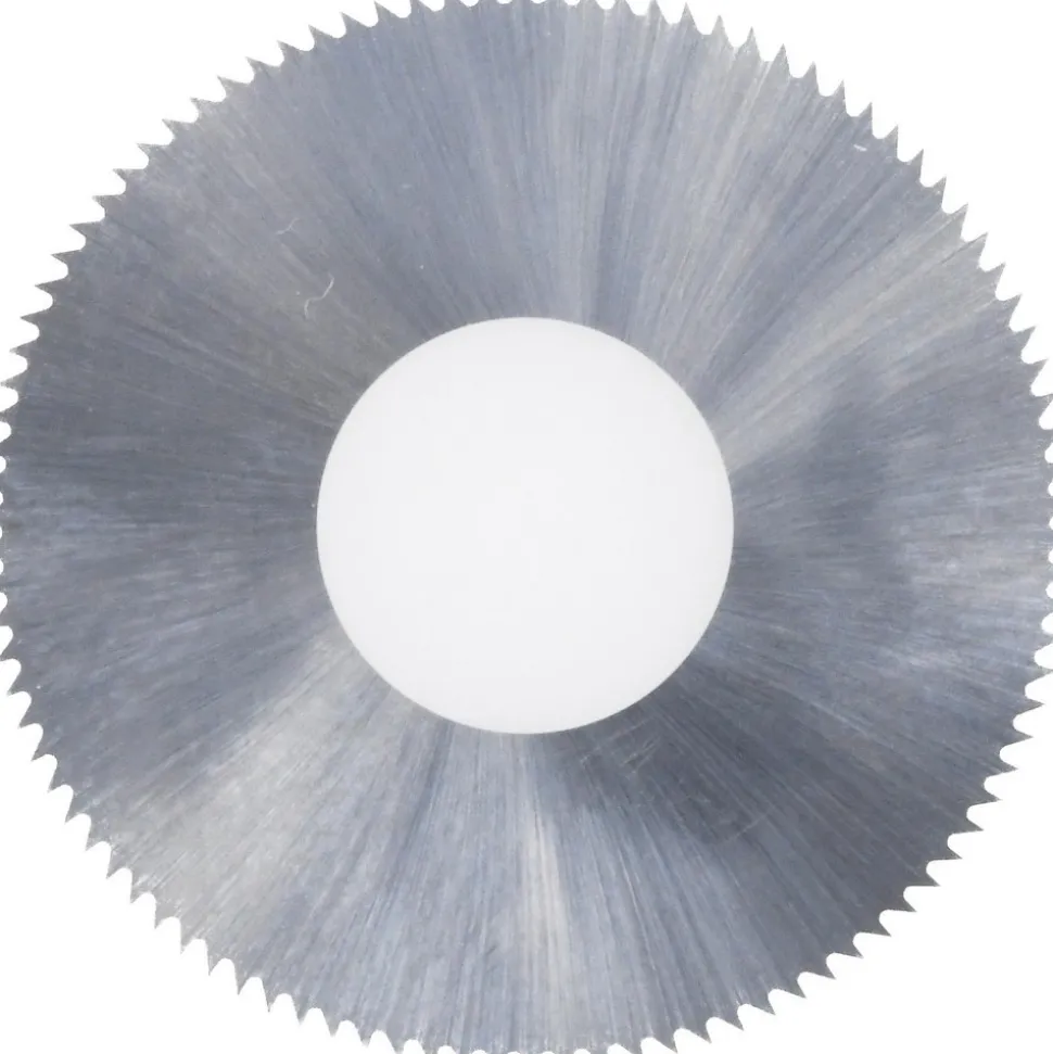 Jeweler's Saw: 1" Dia, 0.01" Thick, 3/8" Arbor Hole, 98 Teeth, Solid Carbide