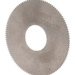 Jeweler's Saw: 1-1/2" Dia, 0.014" Thick, 1/2" Arbor Hole, 110 Teeth, Solid Carbide