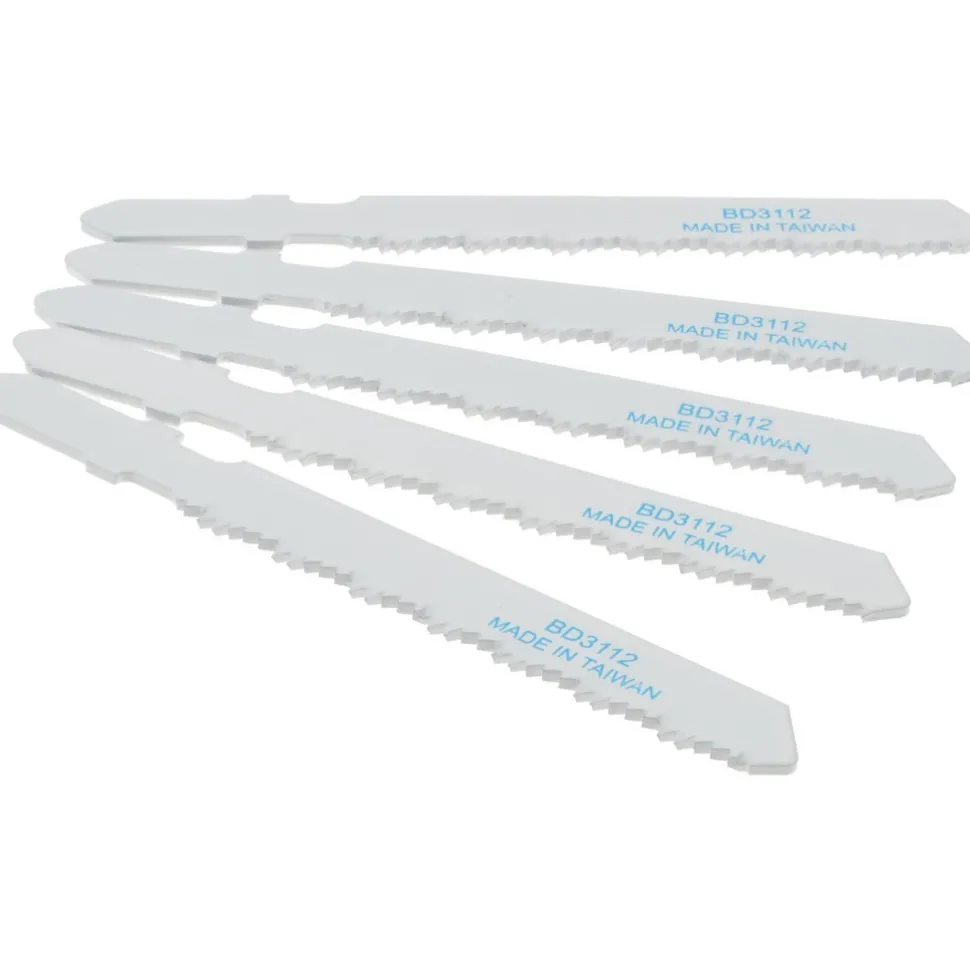 Jigsaw Blade: Bi-Metal, 18 TPI, 0.035" Blade Thickness, 5/16" Blade Width