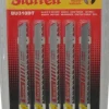 Jigsaw Blade: Bi-Metal, 10 TPI, 0.05" Blade Thickness, 5/16" Blade Width