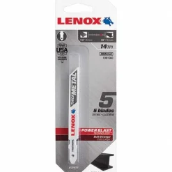Jigsaw Blade: Bi-Metal, 14 TPI, 0.037" Blade Thickness, 3/8" Blade Width