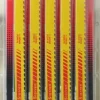 Jigsaw Blade: Bi-Metal, 6 TPI, 0.05" Blade Thickness, 3/8" Blade Width