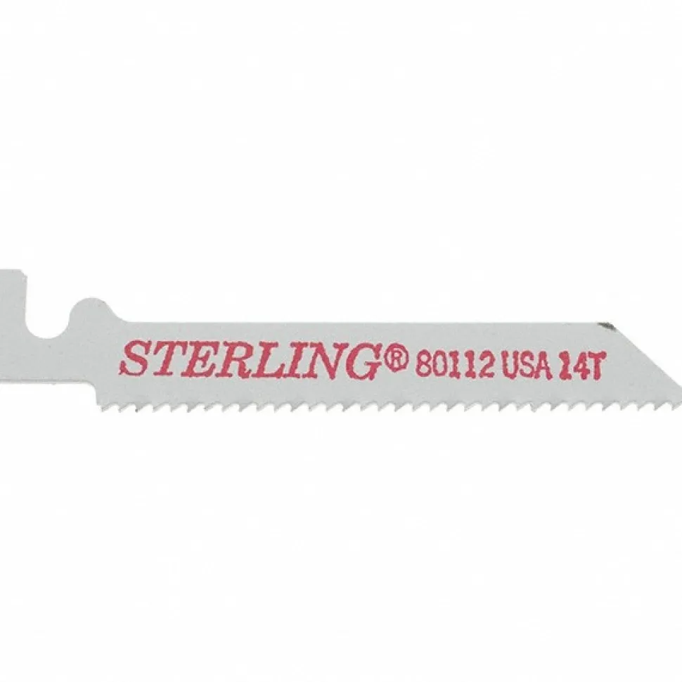 Jigsaw Blade: Bi-Metal, 14 TPI, 0.035" Blade Thickness, 3/8" Blade Width
