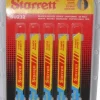 Jigsaw Blade: Bi-Metal, 32 TPI, 0.04" Blade Thickness, 5/16" Blade Width