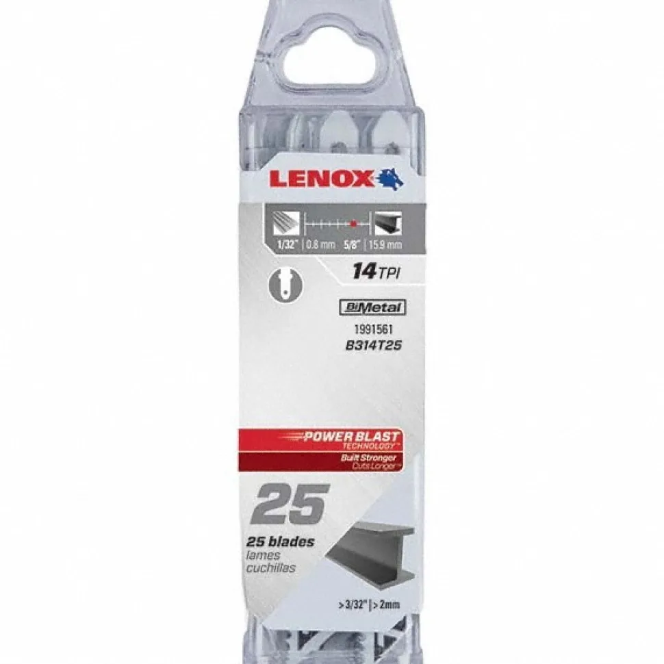 Jigsaw Blade: Bi-Metal, 14 TPI, 0.037" Blade Thickness, 3/8" Blade Width