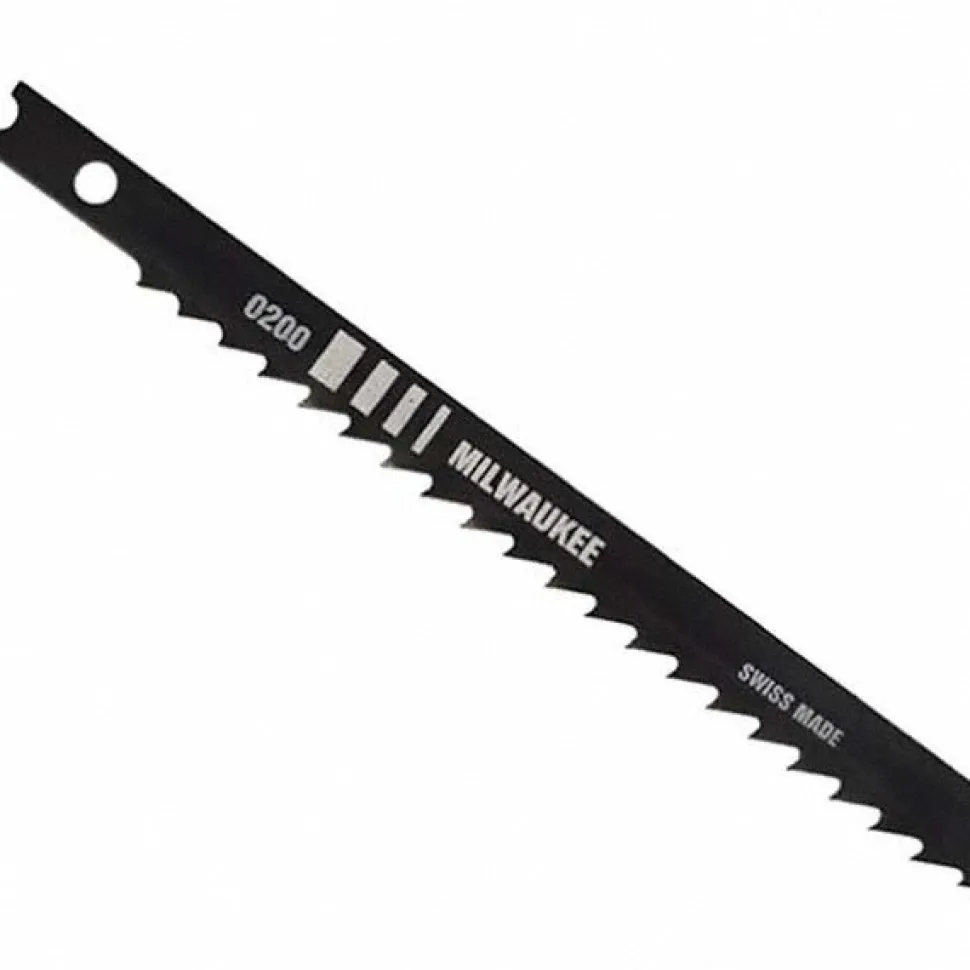 Jigsaw Blade: High Carbon Steel, 6 TPI, 0.065" Blade Thickness, 0.2813" Blade Width