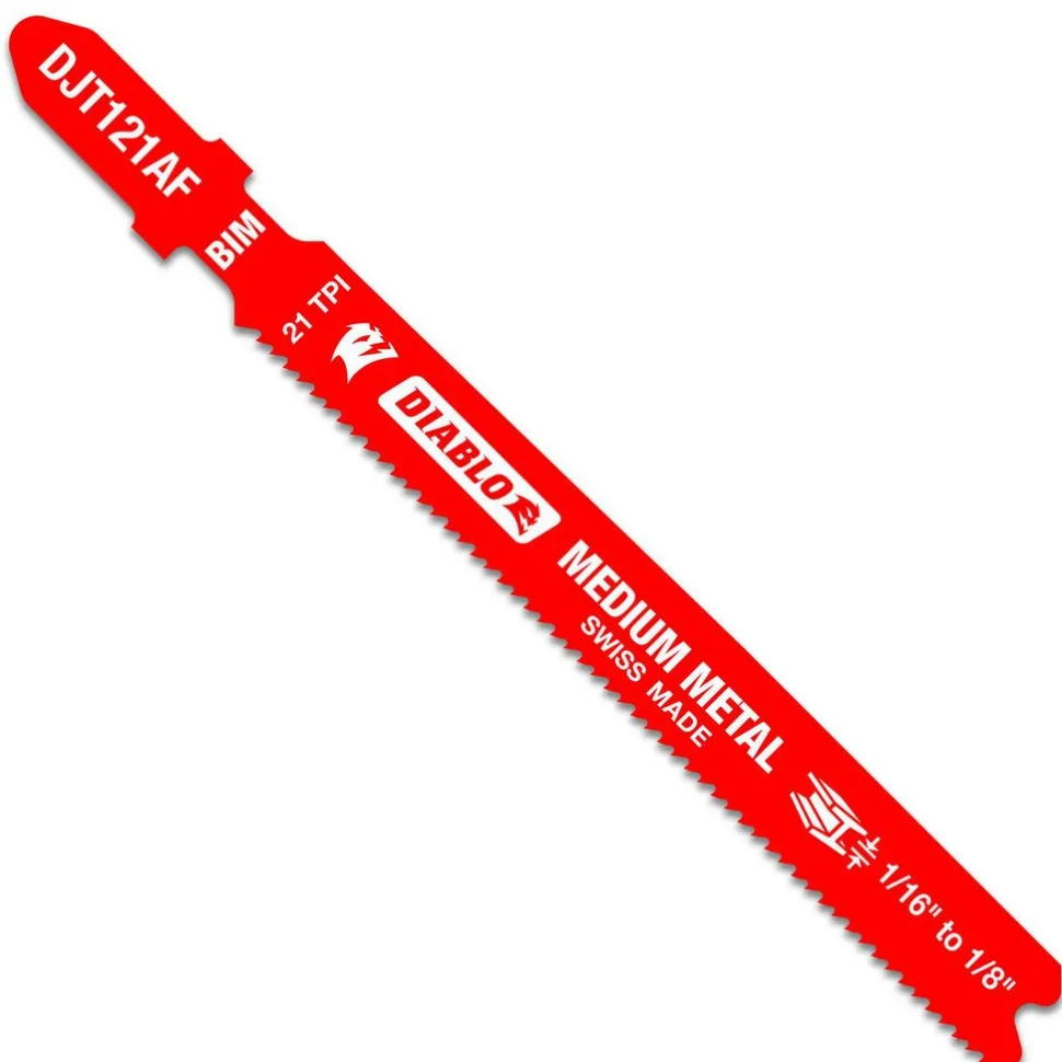 Jigsaw Blades: Blade Material: Bi-Metal; Blade Length (Inch): 3-5/8; Blade Width (Decimal Inch): 6.6900