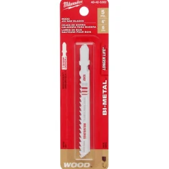 Jigsaw Blades: Blade Material: Bi-Metal; Blade Length (Inch): 4; Blade Length (mm): 4.00; Blade Width (Decimal Inch): 0.2800