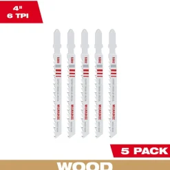 Jigsaw Blades: Blade Material: Bi-Metal; Blade Length (Inch): 4; Blade Length (mm): 4.00; Blade Width (Decimal Inch): 0.2800