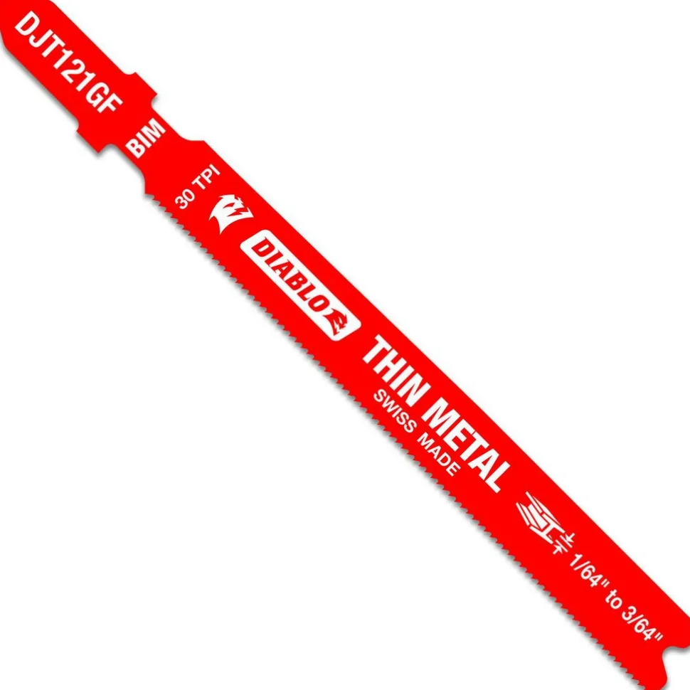 Jigsaw Blades: Blade Material: Bi-Metal; Blade Length (Inch): 3-5/8; Blade Width (Decimal Inch): 6.6900