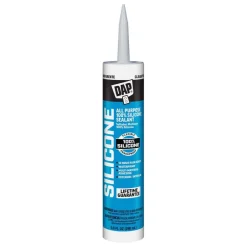 Joint Sealant: 10.1 oz Tube, Clear, RTV Silicone