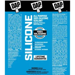 Joint Sealant: 10.1 oz Tube, Silver, RTV Silicone