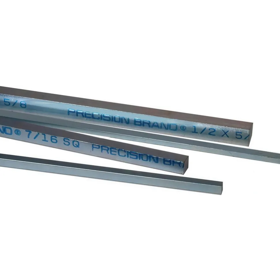 Key Stock: Key Stock Type: Square Key Stock; Material: Low-Carbon Steel; Width (Inch): 1/2