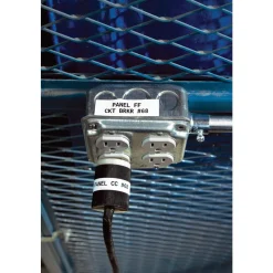 Label Maker Label: White, Vinyl, 1 Roll