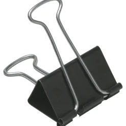 1" LARGE BLK 12/PK BINDER CLIP