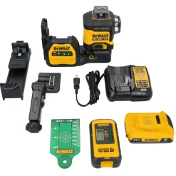Laser Levels: Level Type: 3-Point, Self-Leveling Cross Line Laser; Laser Class: Class II; Laser Projection Orientation: Vertical, Horizontal; Plumb Type: Down