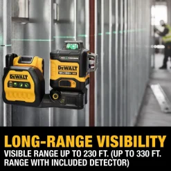 Laser Levels: Level Type: 3-Point, Self-Leveling Cross Line Laser; Laser Class: Class II; Laser Projection Orientation: Vertical, Horizontal; Plumb Type: Down