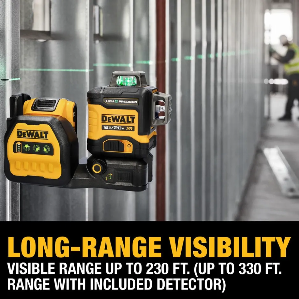 Laser Levels: Level Type: 3-Point, Self-Leveling Cross Line Laser; Laser Class: Class II; Laser Projection Orientation: Vertical, Horizontal; Plumb Type: Down