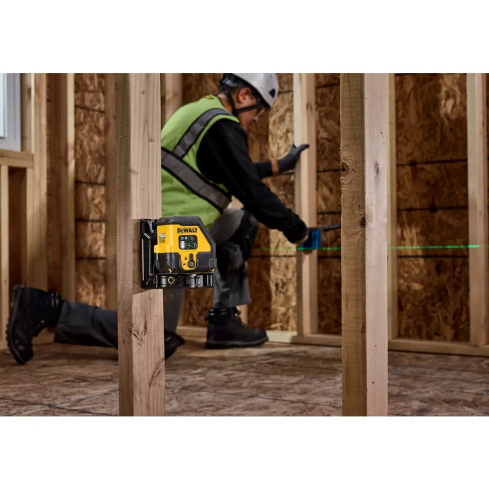 Laser Levels: Level Type: Cross Line; Laser Class: Class II; Laser Projection Orientation: Vertical, Horizontal; Plumb Type: Up and Down