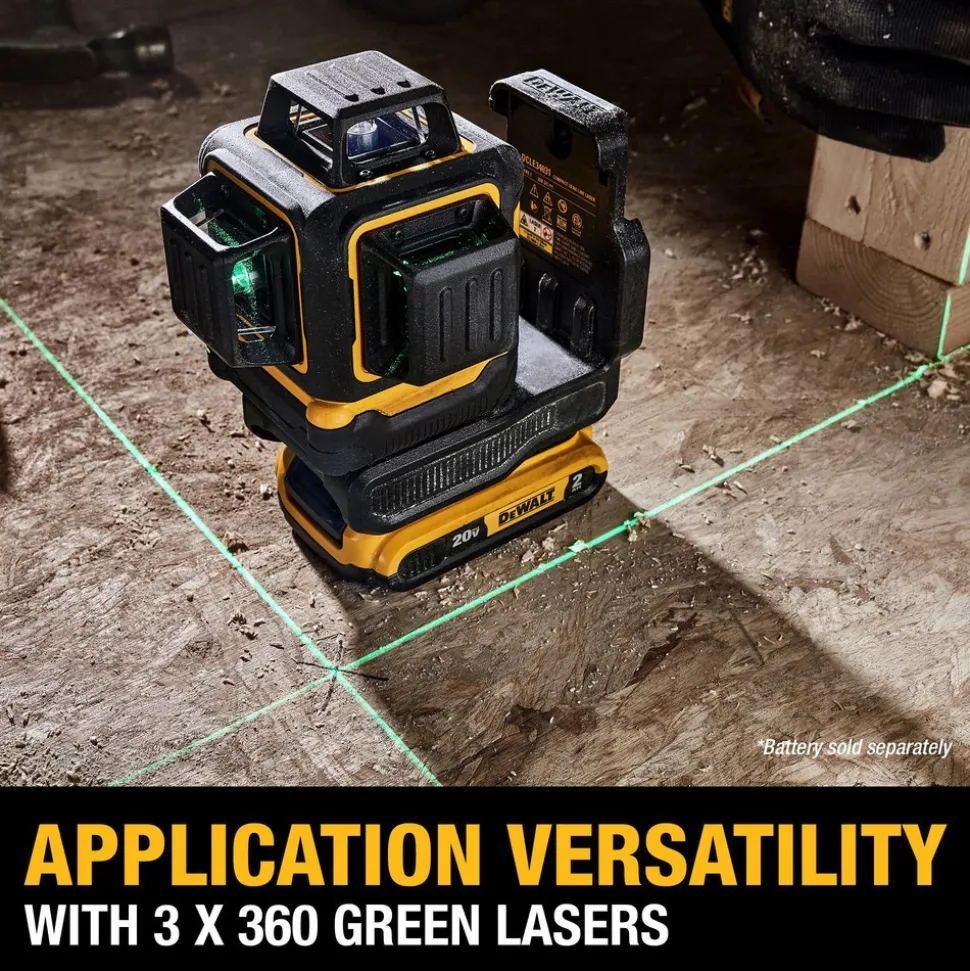 Laser Levels: Level Type: 3-Point, Self-Leveling Cross Line Laser; Laser Class: Class II; Laser Projection Orientation: Vertical, Horizontal; Plumb Type: Down