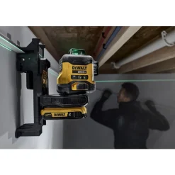 Laser Levels: Level Type: 3-Point, Self-Leveling Cross Line Laser; Laser Class: Class II; Laser Projection Orientation: Vertical, Horizontal; Plumb Type: Down