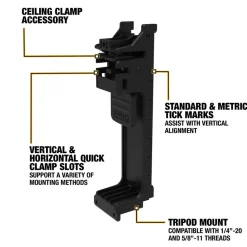Laser Levels: Level Type: 3-Point, Self-Leveling Cross Line Laser; Laser Class: Class II; Laser Projection Orientation: Vertical, Horizontal; Plumb Type: Down