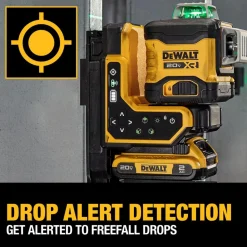Laser Levels: Level Type: 3-Point, Self-Leveling Cross Line Laser; Laser Class: Class II; Laser Projection Orientation: Vertical, Horizontal; Plumb Type: Down