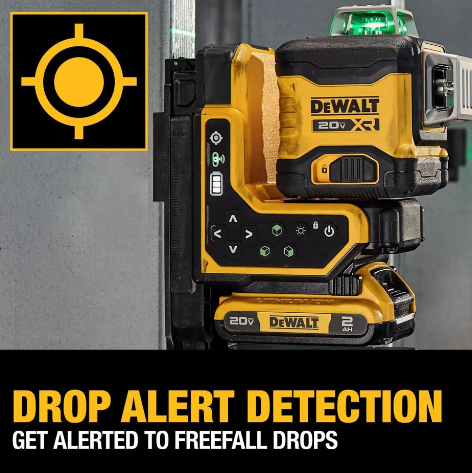 Laser Levels: Level Type: 3-Point, Self-Leveling Cross Line Laser; Laser Class: Class II; Laser Projection Orientation: Vertical, Horizontal; Plumb Type: Down
