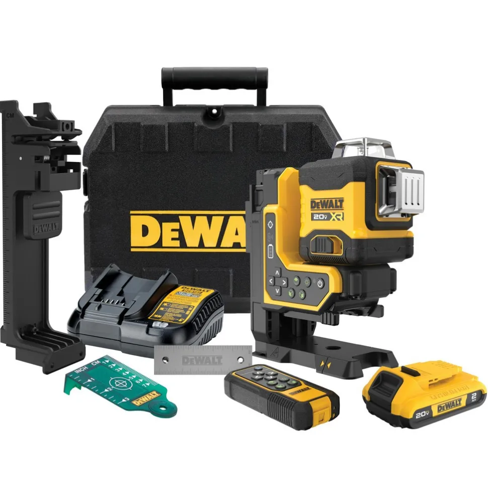 Laser Levels: Level Type: 3-Point, Self-Leveling Cross Line Laser; Laser Class: Class II; Laser Projection Orientation: Vertical, Horizontal; Plumb Type: Down