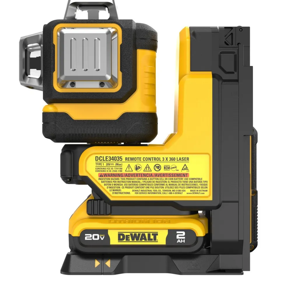 Laser Levels: Level Type: 3-Point, Self-Leveling Cross Line Laser; Laser Class: Class II; Laser Projection Orientation: Vertical, Horizontal; Plumb Type: Down