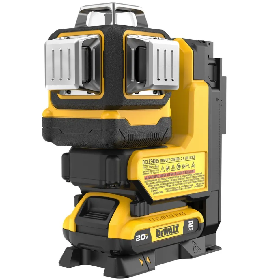 Laser Levels: Level Type: 3-Point, Self-Leveling Cross Line Laser; Laser Class: Class II; Laser Projection Orientation: Vertical, Horizontal; Plumb Type: Down