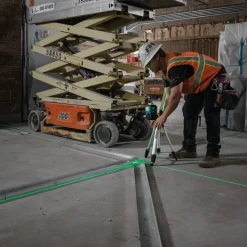 Laser Levels: Level Type: Self-Leveling Cross Line Laser; Laser Class: Class II; Laser Projection Orientation: Vertical, Horizontal; Plumb Type: Up and Down
