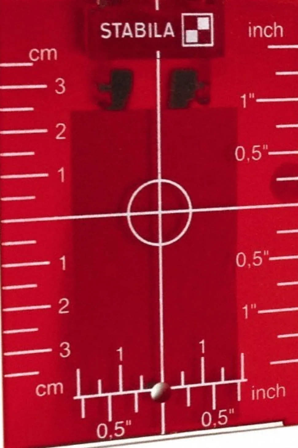 Laser Level Target Plate