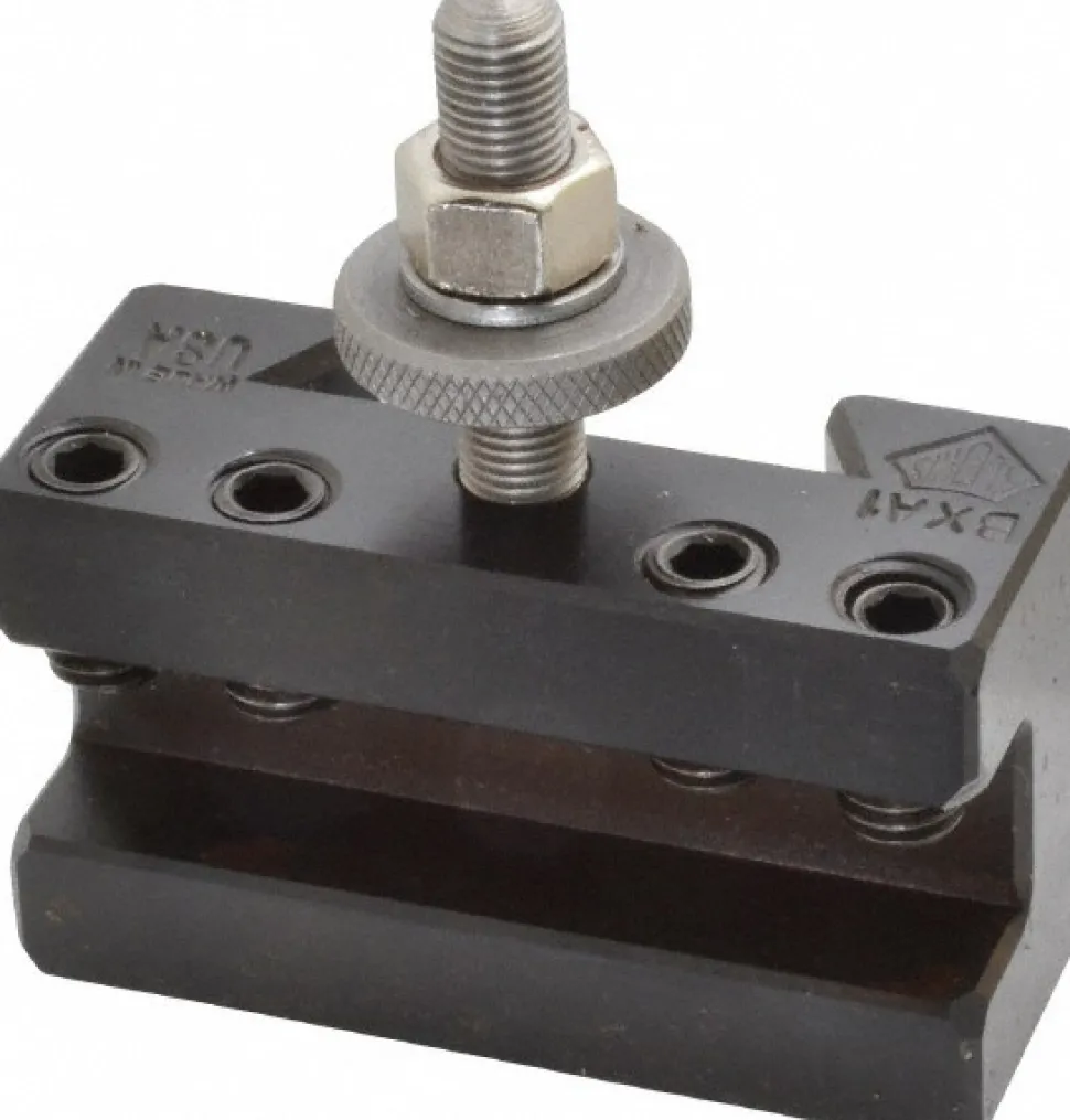 Lathe Tool Post Holder: Series BXA, #1, Turning & Facing