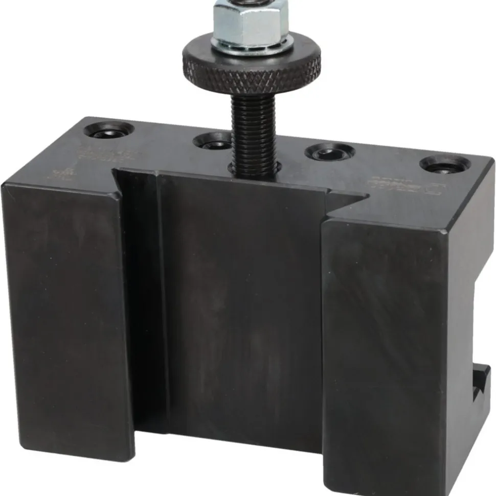 Lathe Tool Post Holder: Series CXA, #2, Boring, Turning & Facing