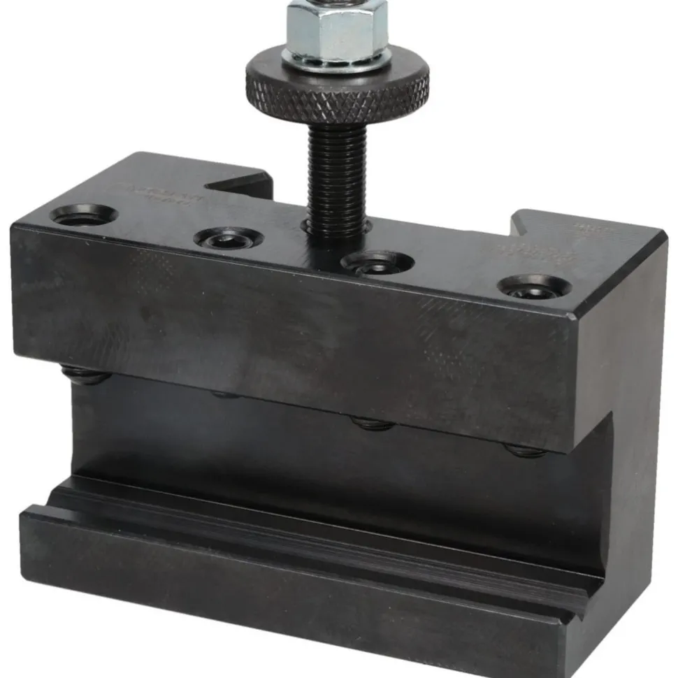 Lathe Tool Post Holder: Series CXA, #2, Boring, Turning & Facing