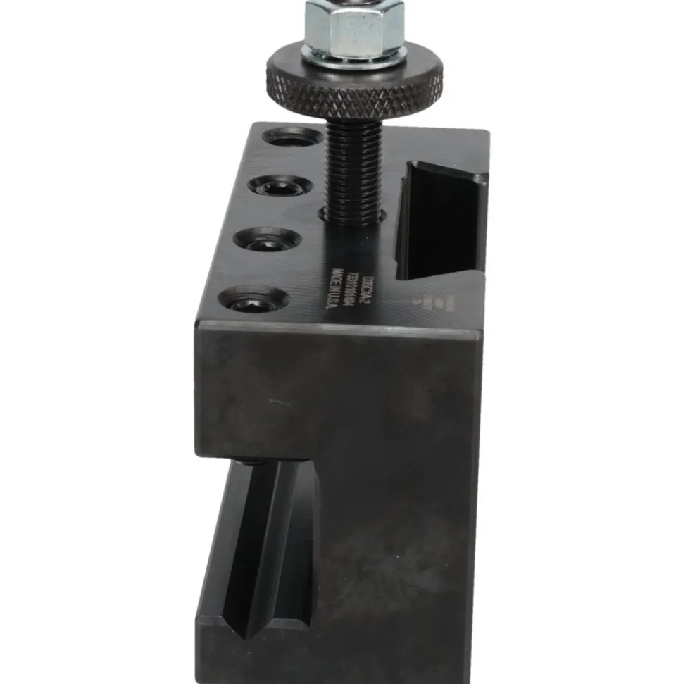 Lathe Tool Post Holder: Series CXA, #2, Boring, Turning & Facing