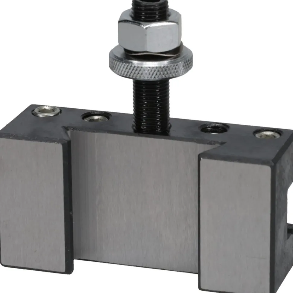 Lathe Tool Post Holder: Series AXA, #2, Boring, Turning & Facing