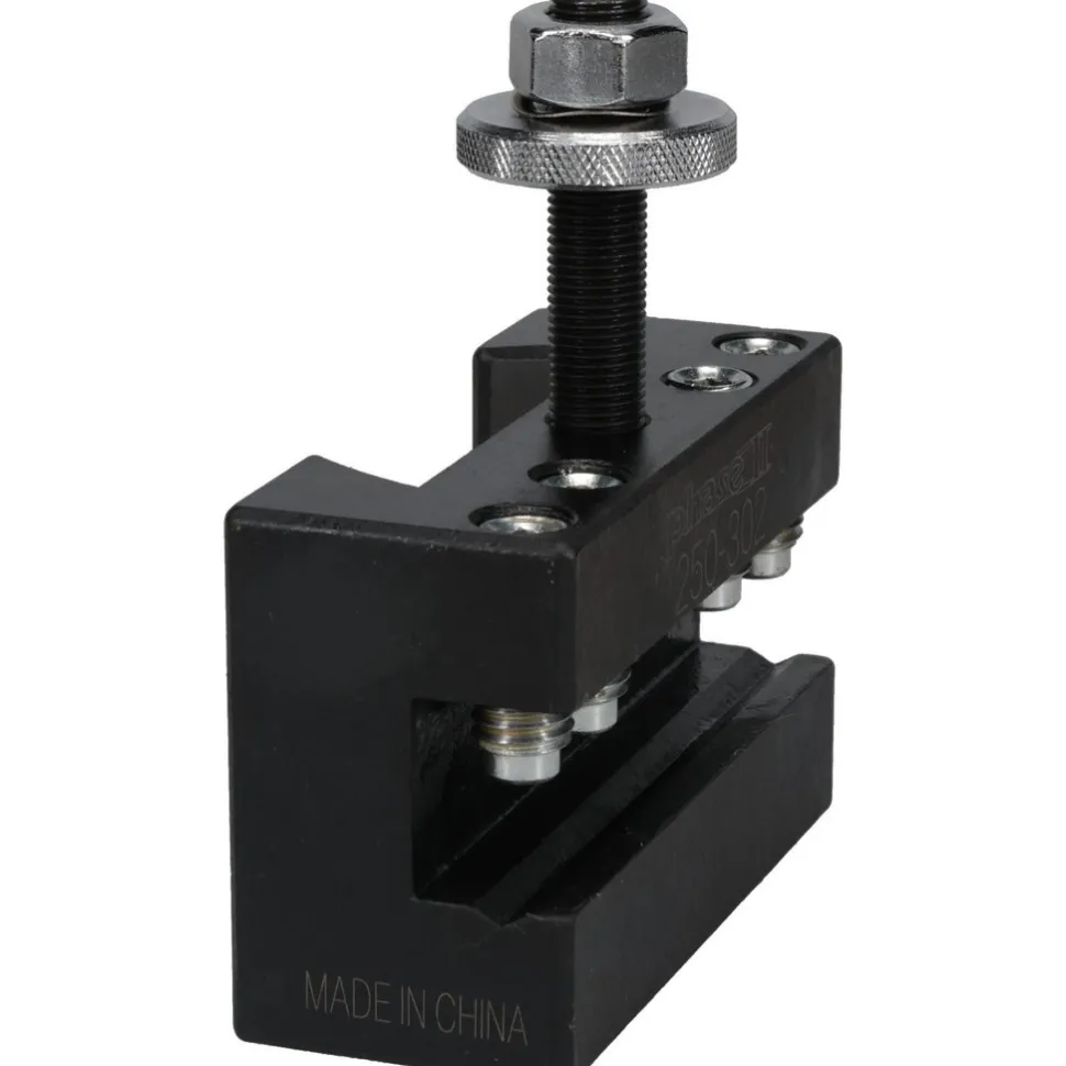 Lathe Tool Post Holder: Series CXA, #2, Boring, Turning & Facing