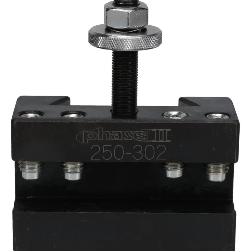 Lathe Tool Post Holder: Series CXA, #2, Boring, Turning & Facing