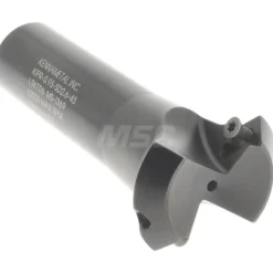 45° Lead Angle, 0.95" to 1.387" Cut Dia, Indexable & Chamfer End Mill